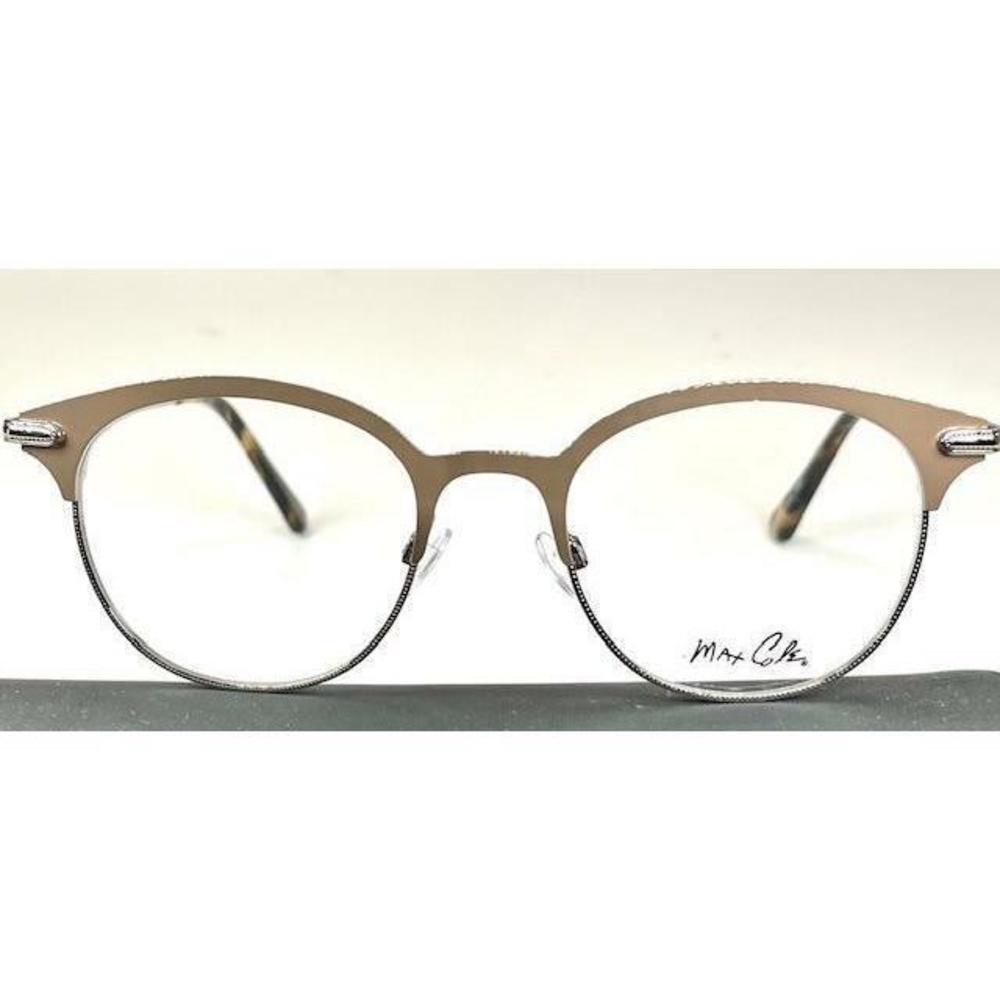 New Max Cole MC-1518 Col.10 Brown Eyeglasses 50/19/145